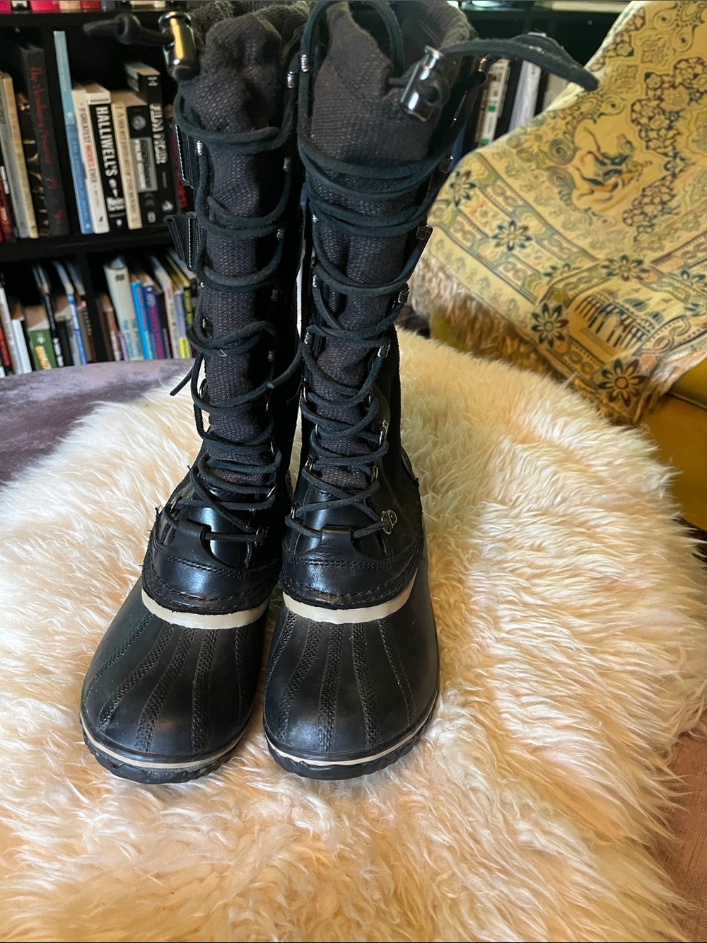 Sorel Black Winter Snow Boot. Size 7